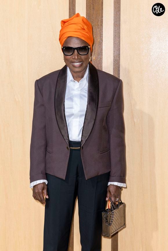 Angélique Kidjo - Photocall du défilé de mode Louis Vuitton Prêt à Porter Collection Homme Printemps/Été 2027 lors de la Fashion Week de Paris le 23 juin 2026.

© Olivier Borde / Bestimage