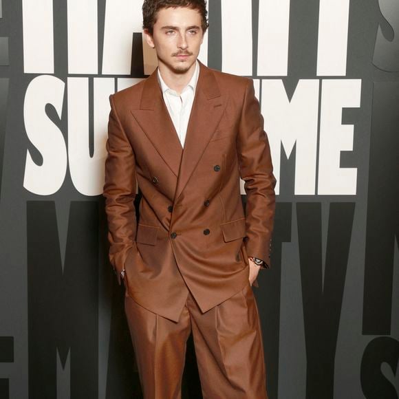 Timothée Chalamet - Photocall de l'avant-première du film " Marty Supreme " au cinéma Grand Rex à Paris le 3 février 2026. © Christophe Aubert / Bestimage