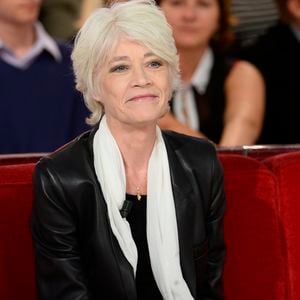 Françoise Hardy - Enregistrement de l'émission "Vivement Dimanche" à Paris.
Crédit : AGENCE / BESTIMAGE