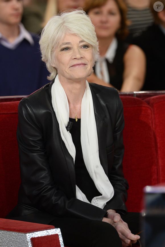Françoise Hardy - Enregistrement de l'émission "Vivement Dimanche" à Paris.
Crédit : AGENCE / BESTIMAGE