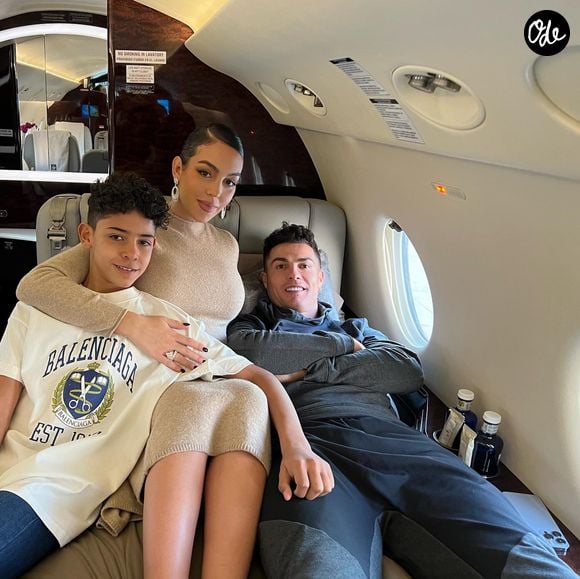 Georgina Rodriguez et Cristiano Ronaldo en famille sur Instagram