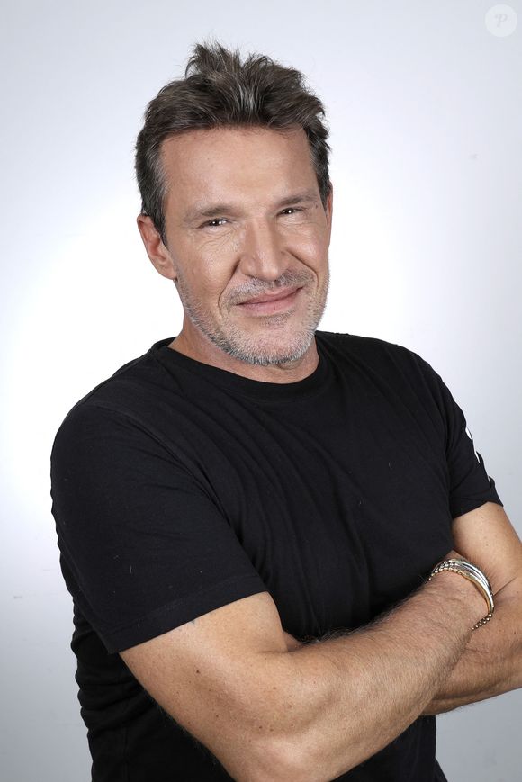 Exclusif - Benjamin Castaldi lors de l'enregistrement de l'émission "Chez Jordan de Luxe" à Paris, le 26 septembre 2023. 
© Cédric Perrin / Bestimage