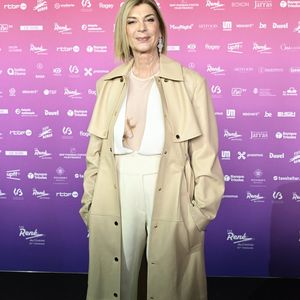 Michèle Laroque lors de la 15ème cérémonie des René du cinéma, organisée par l'Académie André Delvaux, à Bruxelles le 7 mars 2026.

Photo : Photonews / Bestimage