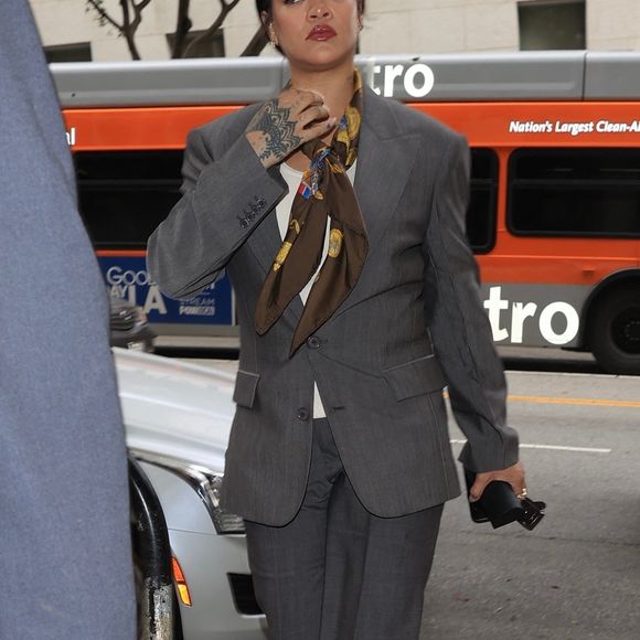 Exclusif - Rihanna au tribunal de Los Angeles le 7 février 2025. Backgrid USA / Bestimage