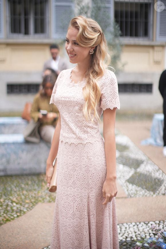 Maria Carolina de Bourbon des Deux-Siciles

Semaine de la mode de Milan - Femme S/S 2026
Défilé Luisa Beccaria
Premier rang
Palazzo Bovara - Milan, Italie
24 septembre 2025
©SGPItalia / Bestimage