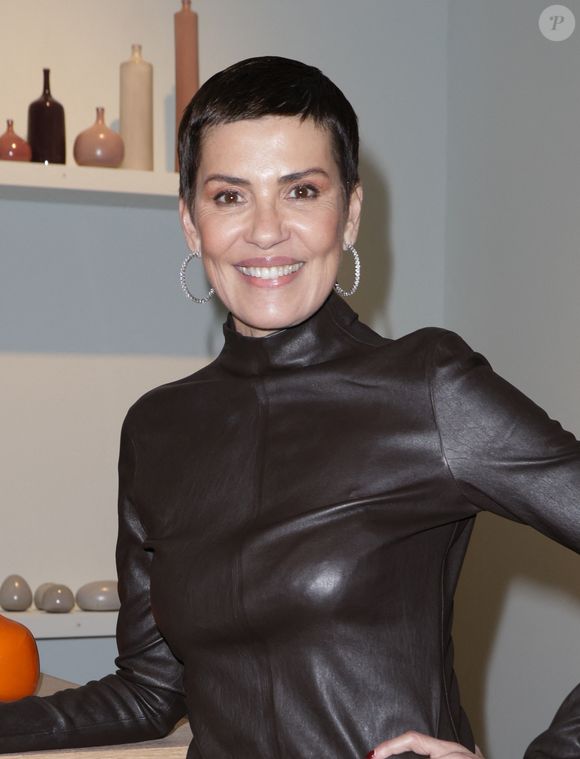 Exclusif - Cristina Cordula - Cocktail à l'occasion des ventes : "Shaping Colors Collection Frédéric Cassin et Cristina Cordula" chez Christie's à Paris le 28 novembre 2024. © Coadic Guirec/Bestimage