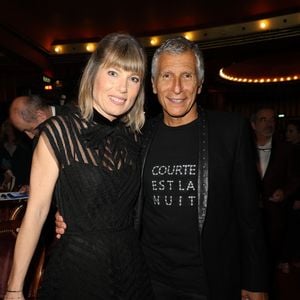 Nagui et sa femme Mélanie Page - 35ème cérémonie des Molières aux Folies Bergère à Paris le 6 mai 2024. © Coadic Guirec / Bestimage