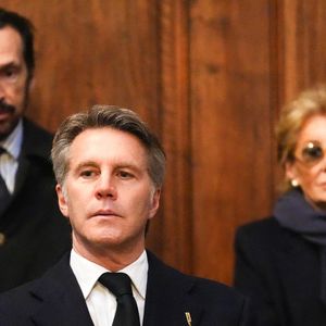 Le prince Emmanuel-Philibert de Savoie , prince de Venise et de Piémont, duc de Savoie à la basilique de Turin le 1er février 2025.  © Lucia Sabatelli/Bestimage