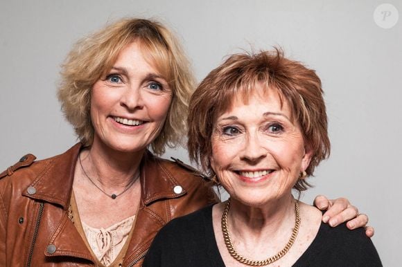 Un art très particulier dans lequel excelle sa fille Virginie, comédienne elle aussi, 

Photo d'archives du 6 mai 2015 de l'actrice Marion Game et de sa fille Virginie Ledieu. Photo by RMPicturing/APS-Medias/ABACAPRESS.COM