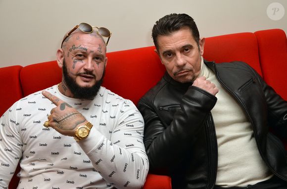 Seth Gueko et Kool Shen (Bruno Lopes) - Avant première du film " Paradise Beach" au MK2 Bibliothèque à Paris le 19 février 2019 © Veeren/Bestimage