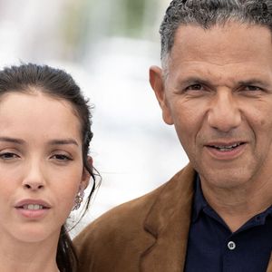 Lyna Khoudri et Roschdy Zem participent au Photocall 13 Jours 13 Nuits lors du 78ème Festival de Cannes au Palais des Festivals le 24 mai 2025 à Cannes, France..Photo par David NIVIERE/ABACAPRESS.COM