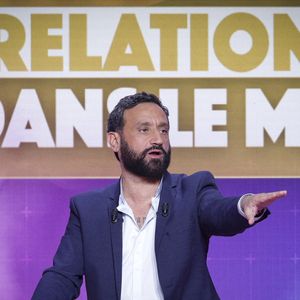 Exclusif - Cyril Hanouna, sur le plateau de l’émission « TPMP » (Touche pas à mon poste) présentée par C.Hanouna et diffusée en direct sur C8, Paris, France, le 13 février 2025. © Jack Tribeca / Bestimage