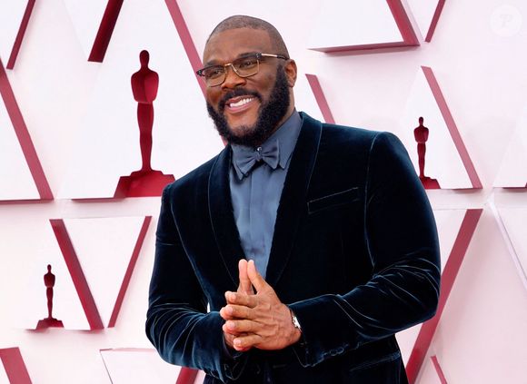 Tyler Perry - Photocall - 93e cérémonie des Oscars dans la gare Union Station à Los Angeles, le 25 avril 2021. AMPAS via Grosby / Bestimage