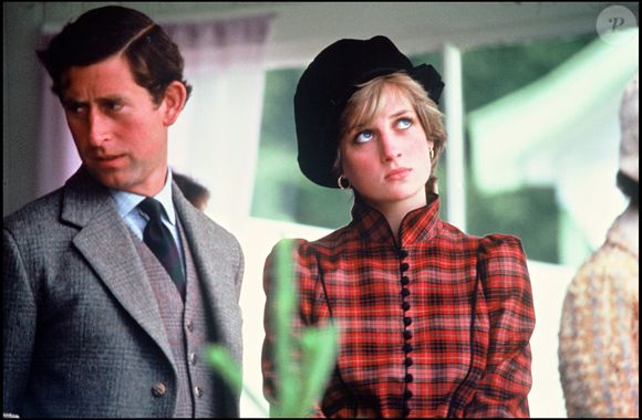 Le roi Charles III et la princesse Diana.  © ALPHA AGENCY / BESTIMAGE