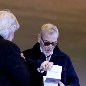 Tchéky Karyo, Prix Génius, soirée de clôture et palmarès de la 7ème édition du festival Cineroman à Nice le 4 Octobre 2025 .  © Bebert-Jacovides/Bestimage