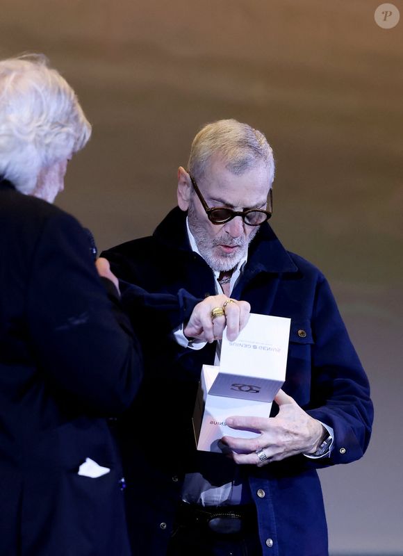 Tchéky Karyo, Prix Génius, soirée de clôture et palmarès de la 7ème édition du festival Cineroman à Nice le 4 Octobre 2025 .  © Bebert-Jacovides/Bestimage