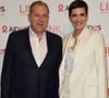 Cristina Cordula et son mari Frédéric Cassin - 8ème édition du Dîner Link pour Aides au Pavillon Cambon à Paris, le 11 décembre 2017. © Coadic Guirec/Bestimage