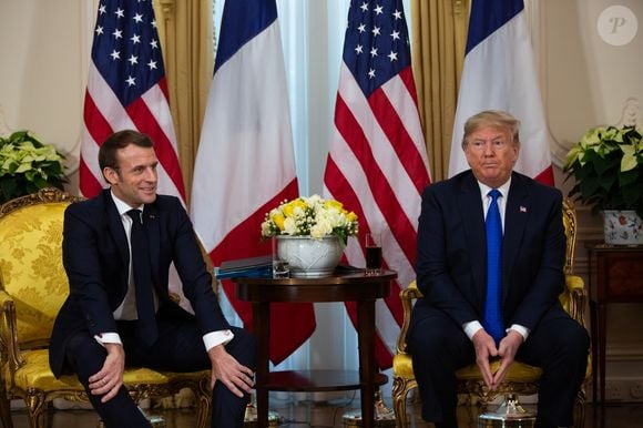 Le président Emmanuel Macron lors d'un entretien avec le président Donald Trump à la Winfield House à Londres en marge du sommet de l'Otan le 3 décembre 2019.

© Alain Rolland / Bestimage