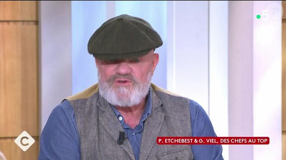 Philippe Etchebest dans "C à vous", le 24 mars 2025, sur France 5
