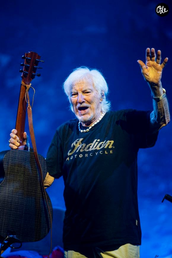 Hugues Aufray en concert au Zenith de Rouen le 27 juin 2026. © Pierre Perusseau/Bestimage