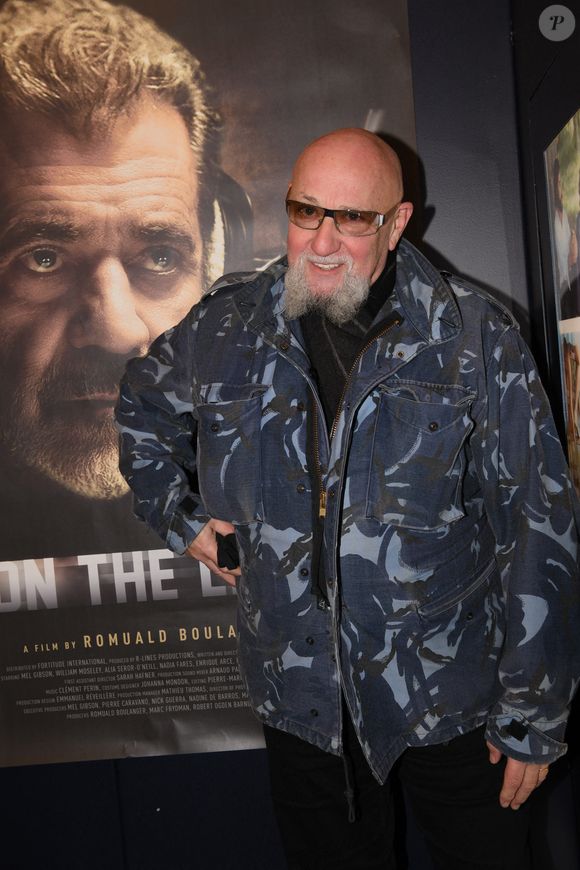 Charlélie Couture à la première du film "On the Line" dans la dernière salle de cinéma du quartier Saint-Germain-des-Prés le Silencio des Prés à Paris, France, le 12 janvier 2023. © Rachid Bellak/Bestimage