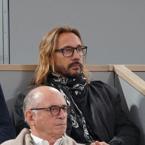 Bob Sinclar dans les tribunes lors des Internationaux de France 2024 à Roland Garros le 29 mai 2024 à Paris, France. Photo by Nasser Berzane/ABACAPRESS.COM