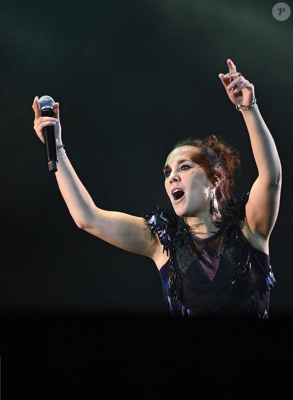 La chanteuse française ZAZ se produit au Zavtra Music Festival, Green Theater, le 10 août 2019 à Moscou, en Russie. Photo by Kristina Kormilicyna/Kommersant/ABACAPRESS.COM