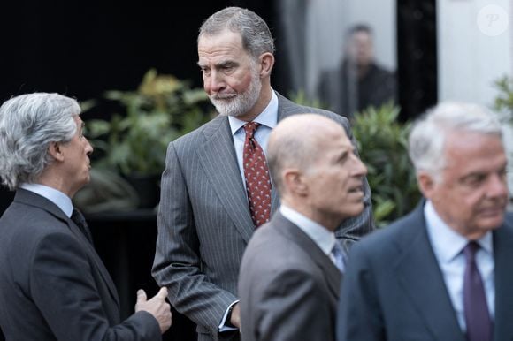 Le roi Felipe VI arrive à l'inauguration de la cinquième édition du forum économique espagnol "Wake Up, Spain !", à la Casa de América, le 31 mars 2025, à Madrid (Espagne). Sous le titre "Les défis de l'Espagne dans le nouvel ordre mondial, la cinquième édition de Wake Up, Spain !", plus de 150 intervenants du monde de la politique, des affaires, de la technologie et de la société civile tenteront d'apporter des idées au débat public pour stimuler la croissance soutenue et durable de l'économie espagnole.

31 MARS 2025

Diego Radamés / Europa Press

31/03/2025