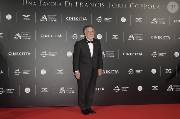 Francis Ford Coppola à la première du film Megalopolis aux studios Cinecittà à Rome. © Goff/Bestimage