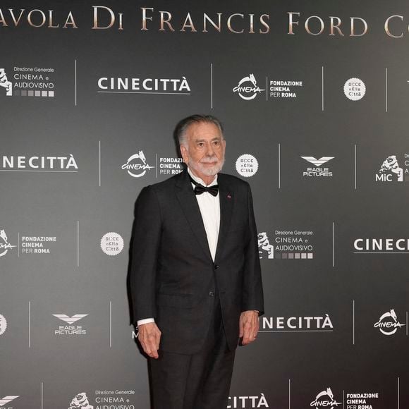 Francis Ford Coppola à la première du film Megalopolis aux studios Cinecittà à Rome. © Goff/Bestimage