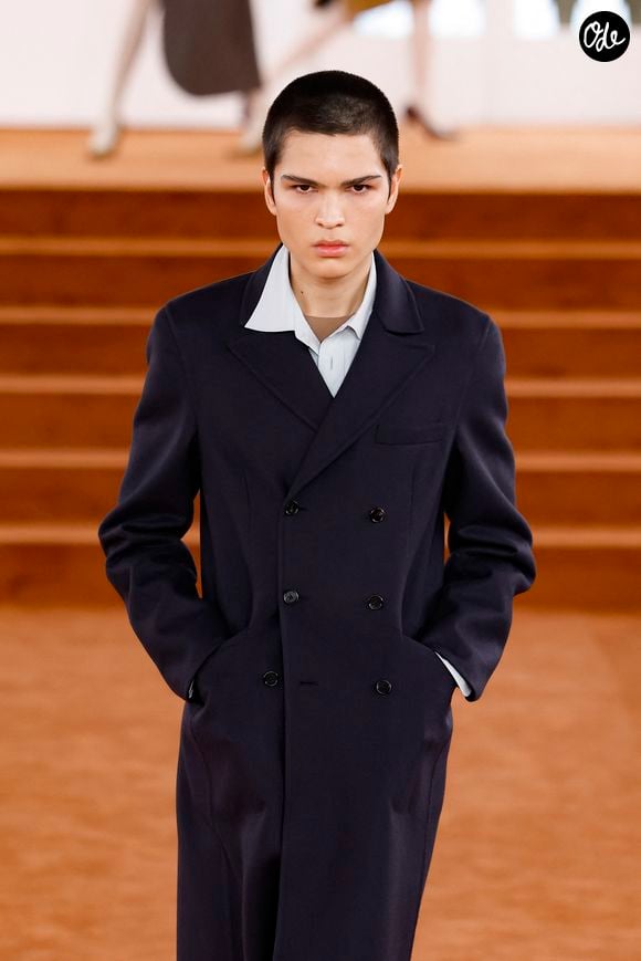 Défilé Jil Sander "Collection Prêt-à-Porter Automne/Hiver 2026-2027" lors de la Fashion Week de Milan (MLFW), le 25 février 2026. © Bestimage # Runway Jil Sander Fashion Show "Ready-to-Wear Collection Fall/Winter 2026-2027" at Milan Fashion Week, on February 25, 2026. | 00744680
