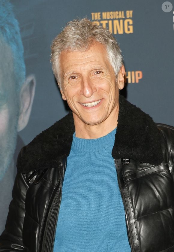 Nagui lors de la générale de "The Last Ship" , Le spectacle musical de Sting, à la Seine Musicale à Boulogne-Billancourt le 19 février 2026. © Coadic Guirec / Bestimage