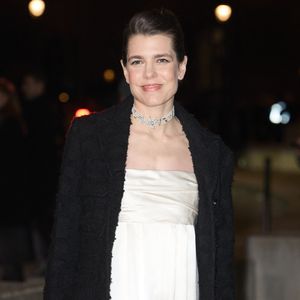 Charlotte Casiraghi au Grand Dîner du Louvre à Paris en marge de la fashion week prêt à porter automne/hiver 2025-2026 le 4 mars 2025 © Cyril Moreau / Bestimage