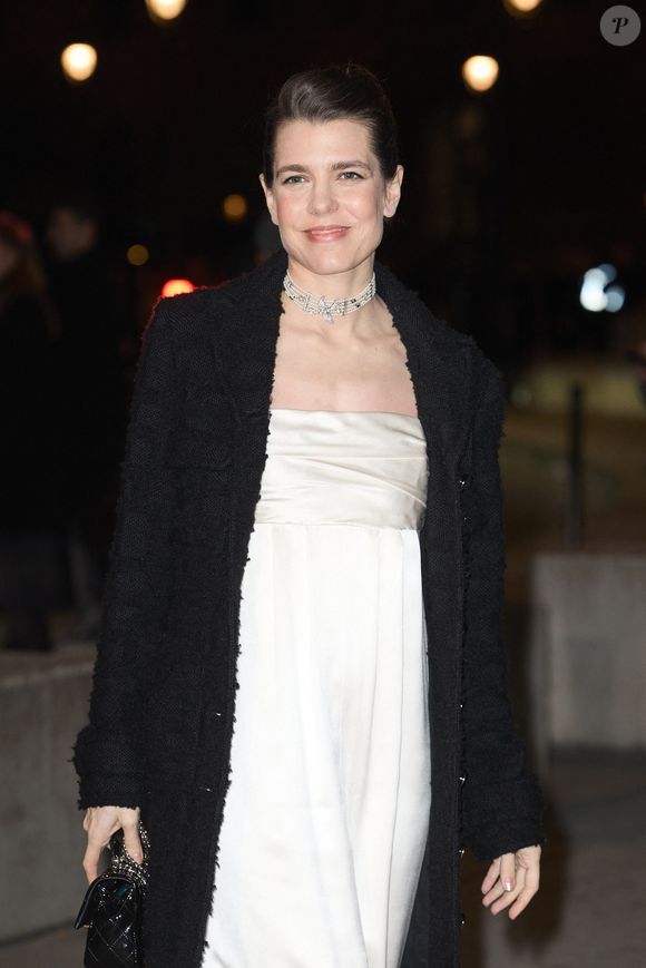 Charlotte Casiraghi au Grand Dîner du Louvre à Paris en marge de la fashion week prêt à porter automne/hiver 2025-2026 le 4 mars 2025 © Cyril Moreau / Bestimage