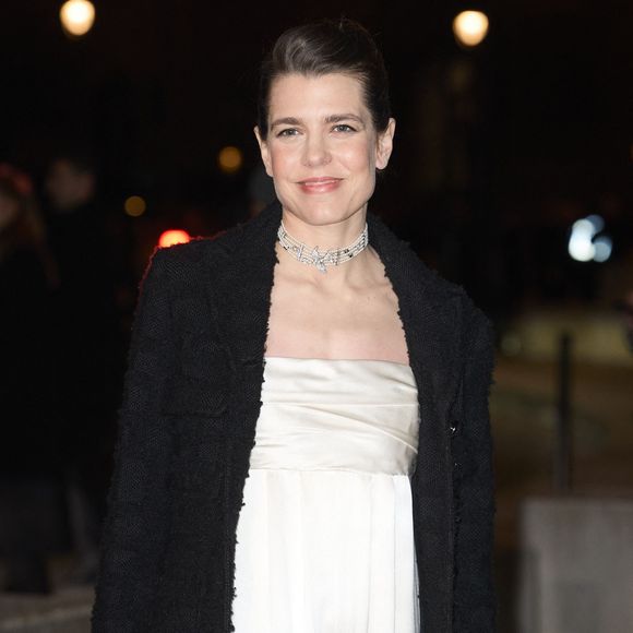 Charlotte Casiraghi au Grand Dîner du Louvre à Paris en marge de la fashion week prêt à porter automne/hiver 2025-2026 le 4 mars 2025 © Cyril Moreau / Bestimage