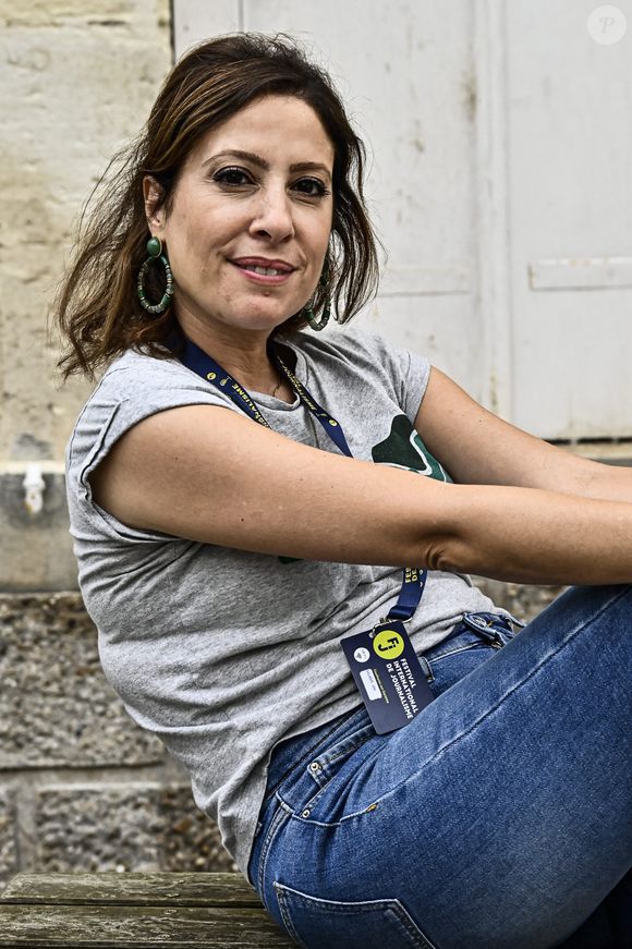 Léa Salamé - Festival International du Journalisme à Couthures sur Garonne. - Festival International du Journalisme à Couthures sur Garonne.