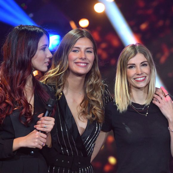 Exclusif - Camille Cerf, Alexandra Rosenfeld et Delphine Wespiser - Concert - Enregistrement de l'émission "Tout le monde chante contre le cancer" au Palais des Sports à Paris, qui sera diffusée le 3 janvier 2019 sur W9. Le 11 décembre 2018
© M.Ausset Lacroix-D.Guignebourg / Bestimage
