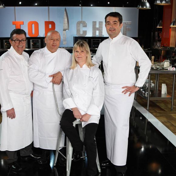 Depuis sa création, "Top chef" a vu défiler dans ses cuisines les plus grands chefs français. 

L'ancien jury de "Top Chef" : Ghislaine Arabian, Christian Constant, Thierry Marx et Jean-François Piège.