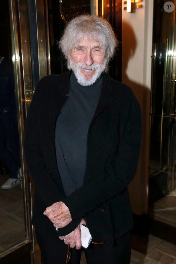 Exclusif - Pierre Richard - Stéphane Freiss est élevé au grade d’Officier de l'ordre des Arts et des Lettres au théâtre Antoine à Paris, France, le 13 Mai 2024. © Bertrand Rindoff / Bestimage