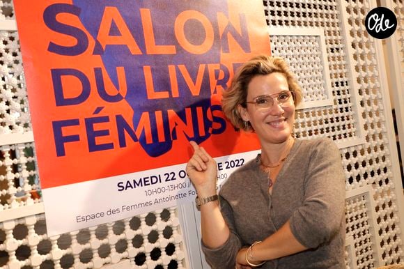 Noemie De Lattre - Salon du livre feministe le 22 octobre 2022. © Cédric Perrin/Bestimage