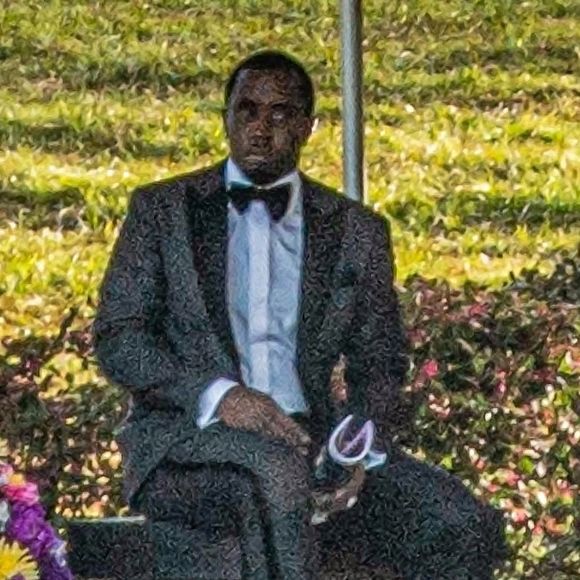 Columbus, GA - EXCLU - Sean 'Diddy' Puffy Combs assiste aux funérailles de Kim Porter à Columbus, en Géorgie en 2013. (Backgrid USA / Bestimage).