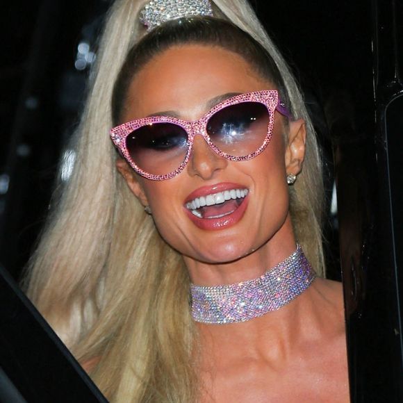 Paris Hilton à la sortie de son concert au Fonda Theater à Los Angeles, le 7 juin 2023. 
Backgrid USA / Bestimage