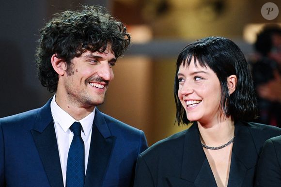 Adele Exarchopoulos et Louis Garrel assistent à la première de Chien 51 dans le cadre de la 82e édition du Festival international du film de Venise au Lido de Venise, Italie, le 06 septembre 2025. Photo par Aurore Marechal/ABACAPRESS.COM