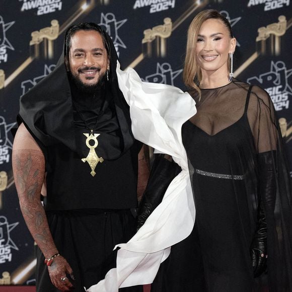 Vitaa et Slimane ont le même producteur, et sont très proches.
Slimane et Vitaa assistent à la 26e édition des NRJ Music Awards le 01 novembre 2024 à Cannes, France.