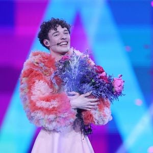 Nemo, candidat représentant la Suisse, remporte le 68ème concours Eurovision de la chanson à Malmö (Suède), avec la chanson "The Code" (591 points), le 10 mai 2024. PixSell / Bestimage