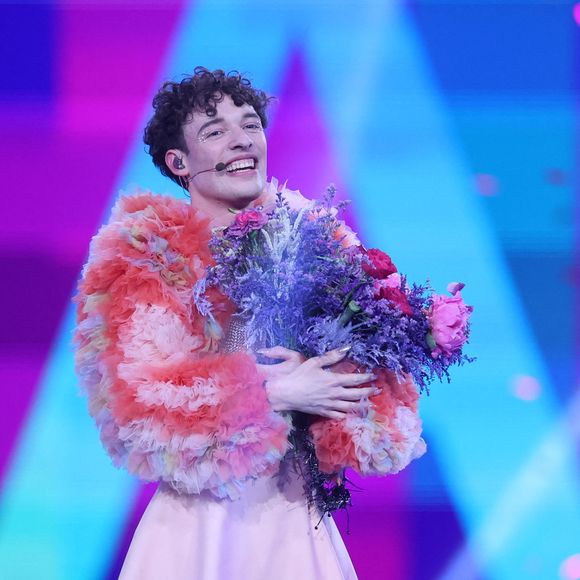 Nemo, candidat représentant la Suisse, remporte le 68ème concours Eurovision de la chanson à Malmö (Suède), avec la chanson "The Code" (591 points), le 10 mai 2024. PixSell / Bestimage