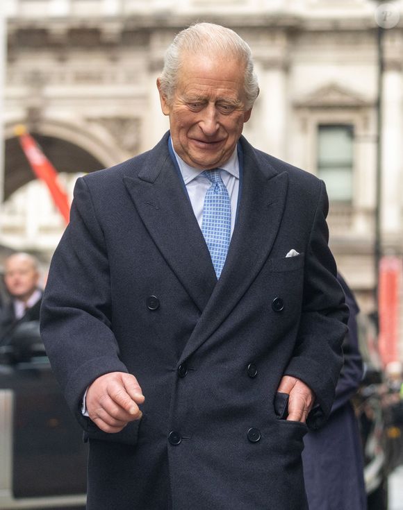 Lors d'un message diffusé à la télévision

Le roi Charles III d'Angleterre, célèbre le deuxième anniversaire du Coronation Food Project chez "Fortnum & Mason" à Londres . Photo par Zuma Press/Bestimage