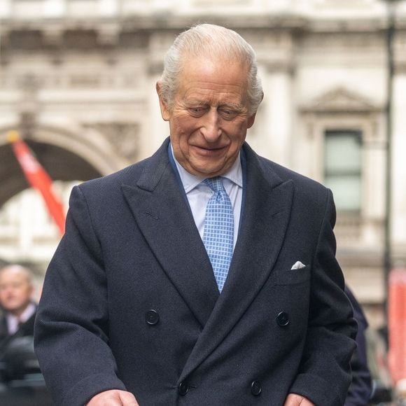 Lors d'un message diffusé à la télévision

Le roi Charles III d'Angleterre, célèbre le deuxième anniversaire du Coronation Food Project chez "Fortnum & Mason" à Londres . Photo par Zuma Press/Bestimage