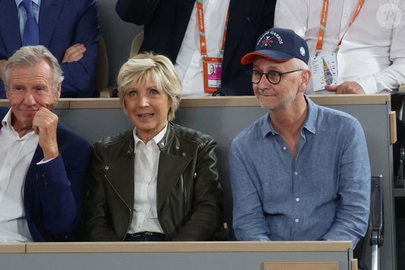 Evelyne Dheliat dans les tribunes lors des Internationaux de France Roland Garros 2022 le 03 juin 2022 à Paris, France. Photo by Nasser Berzane/ABACAPRESS.COM