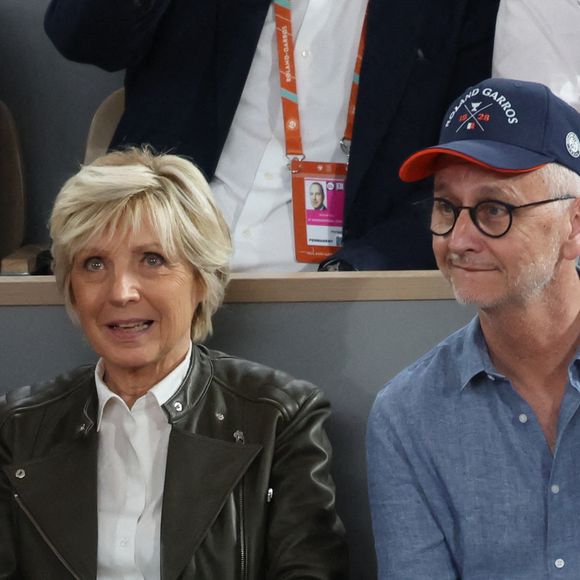 Evelyne Dheliat dans les tribunes lors des Internationaux de France Roland Garros 2022 le 03 juin 2022 à Paris, France. Photo by Nasser Berzane/ABACAPRESS.COM